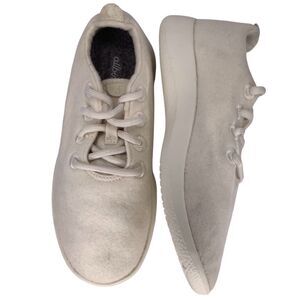 Allbirds Tree Runners Off White  Thermoregulating Women Sneakers Sz W7